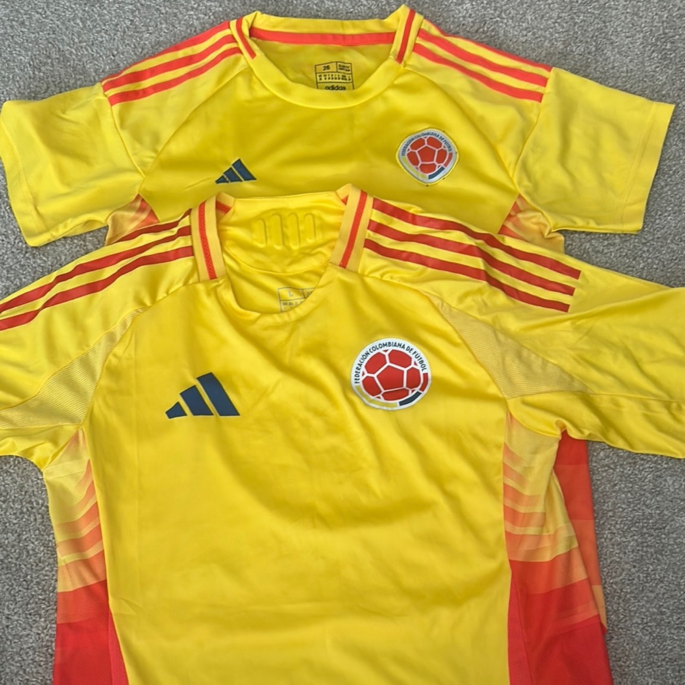 Yellow Kids Shirt with Red Accents